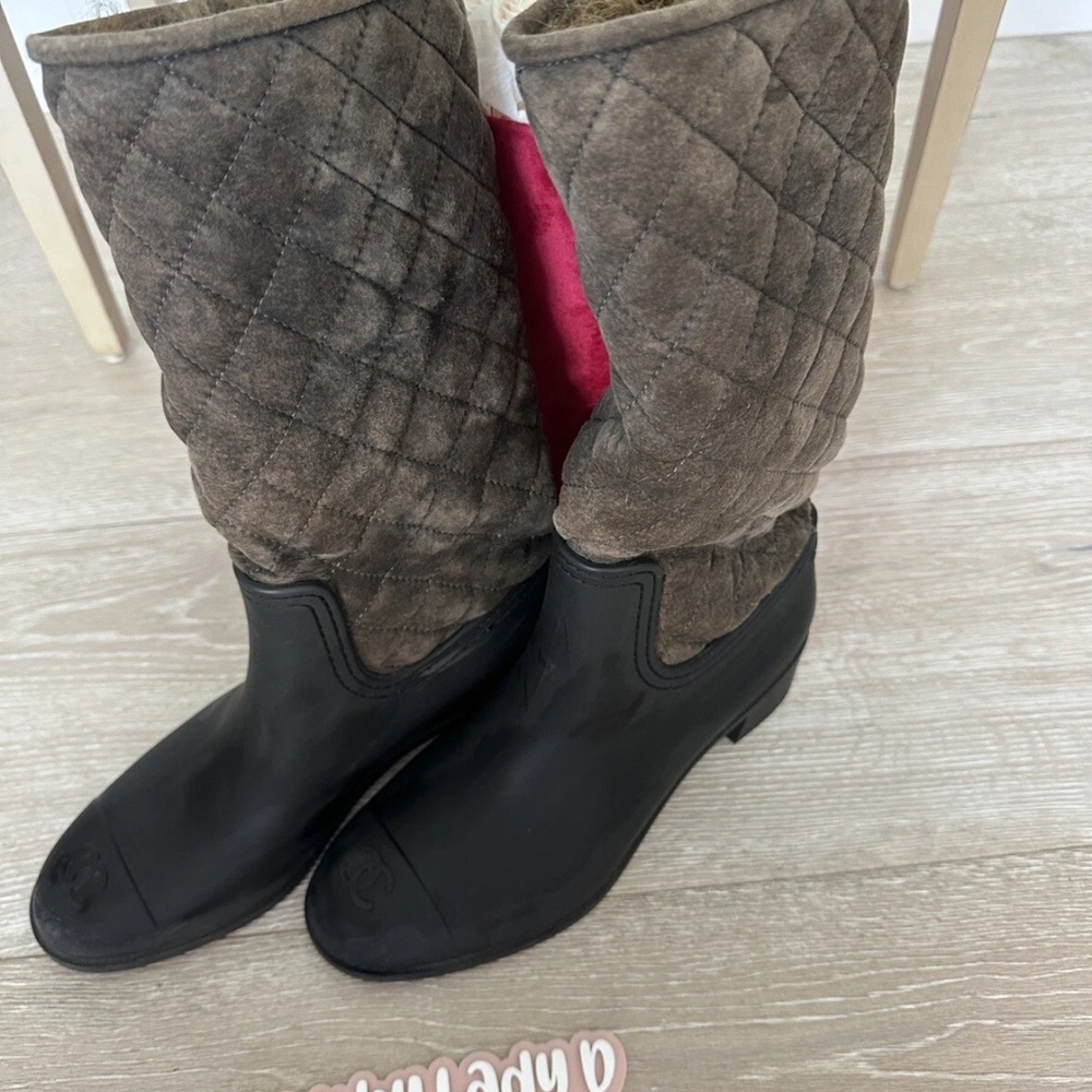 CHANEL Rain Boots
